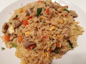 Pork fried rice