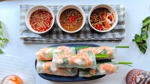 Authentic Vietnamese Spring Rolls (Goi Cuon)