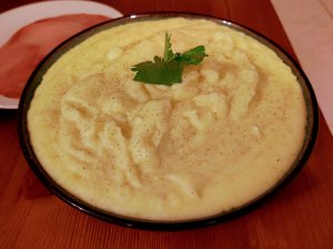 Authentic French potatoes purée