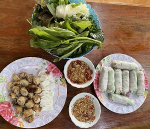 Fried-spring rolls shop