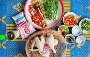 Soupe de canard à la laotienne