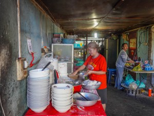 ຮ້ານເຂົ້າປຽກແມ່ປ໋ອກຫມູເດັ້ງ(ຫຼັງທາດຫຼວງ)