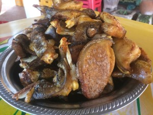 Enjoy Grilled Goat and Pork